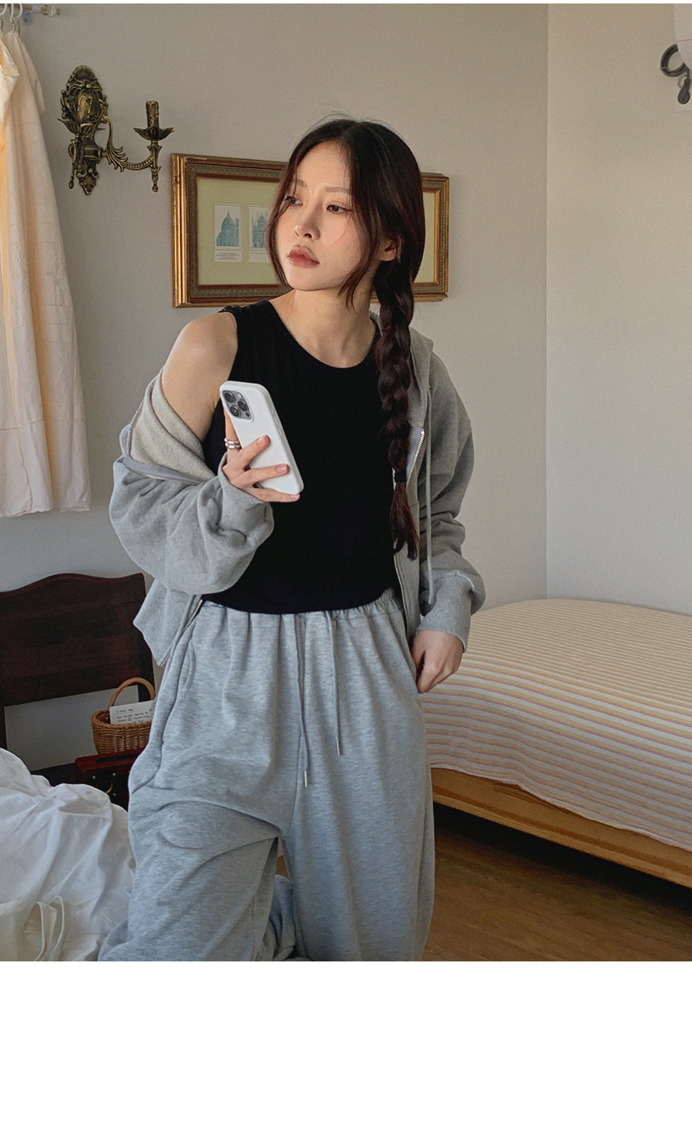 찰랑U넥 레이온스판 나시티