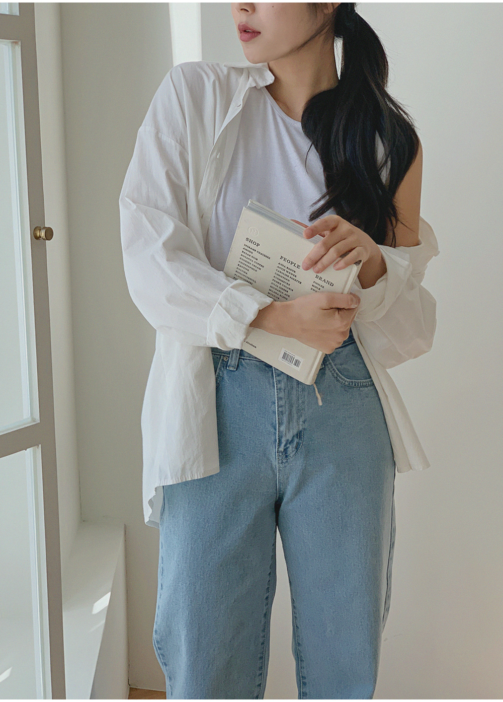 찰랑U넥 레이온스판 나시티